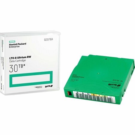 HPE STORAGE LTO-8 30TB RW Cust Lbl 20 HPCQ2078AL